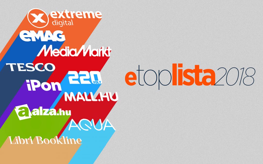 e-TOPLISTA: Magyarország legnagyobb forgalmú webáruházai